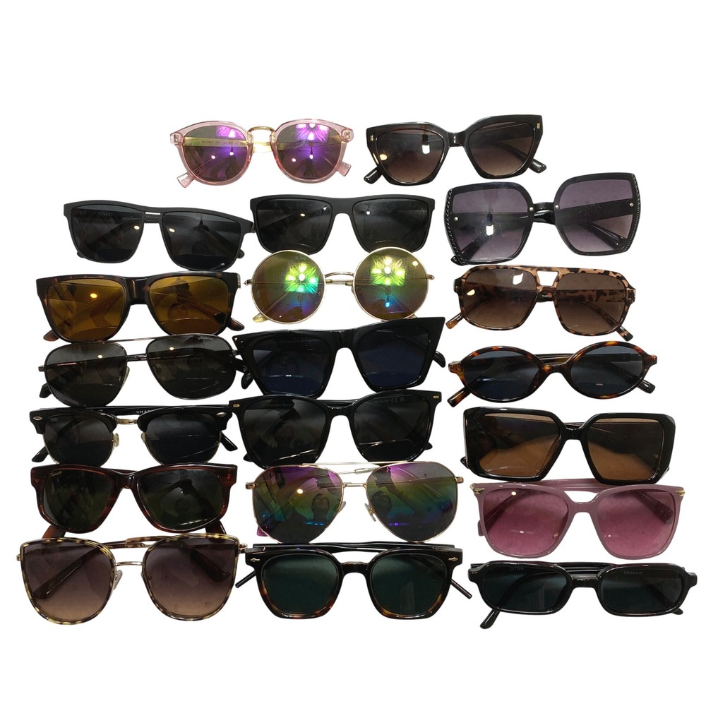 Lot Of 20 Mixed Sunglasses Unisex OS Multi Vince Camuto Smith Bundle